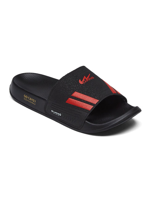 SL-438 Black Men's Slides