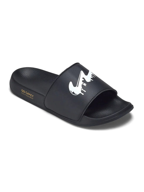 SL-443A Black Men's Slides