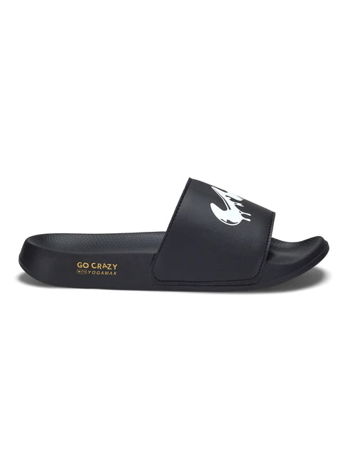 SL-443A Black Men's Slides