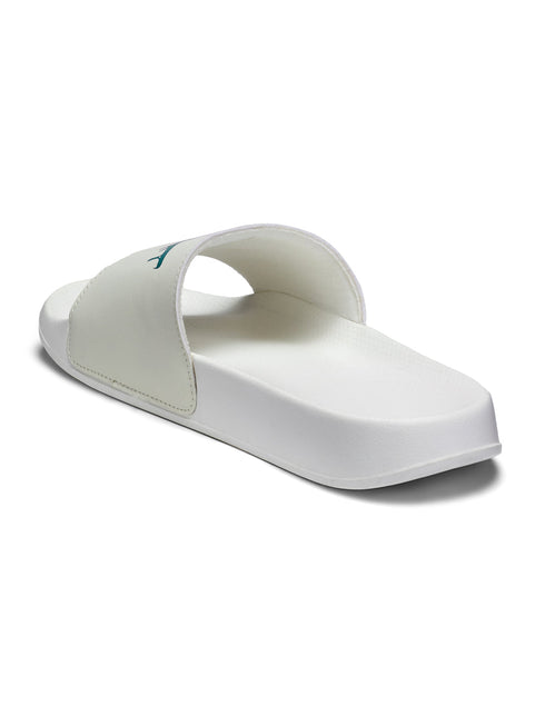 SL-443 White Men's Slides