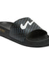 SL-444 Black Men's Slides