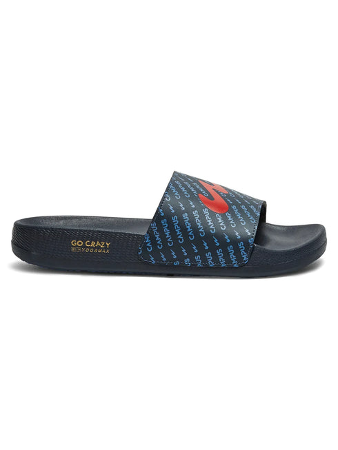 SL-444 Navy Men's Slides