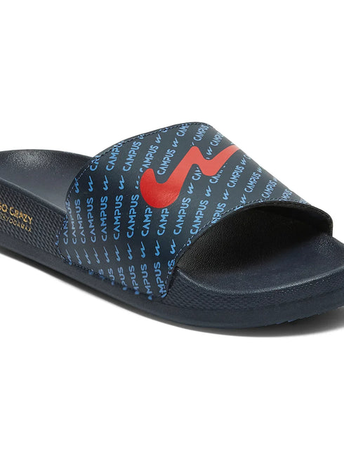 SL-444 Navy Men's Slides