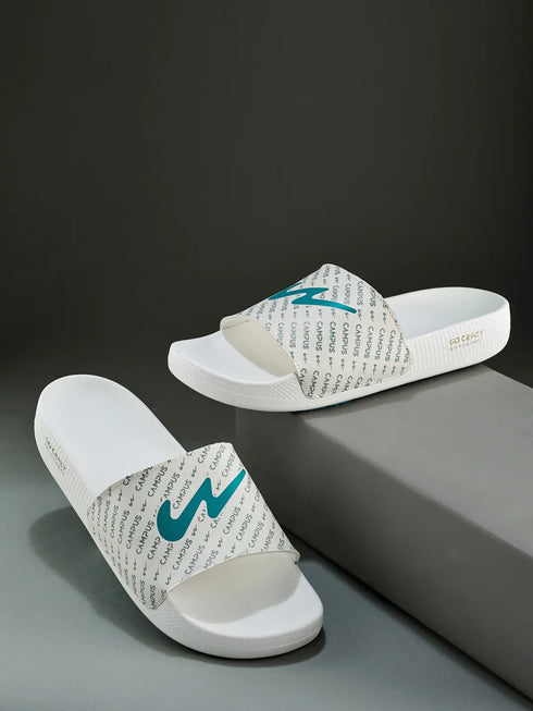 SL-444 Off White Men's Slides