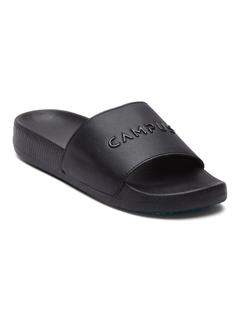 SL-457 Black Men's Slides