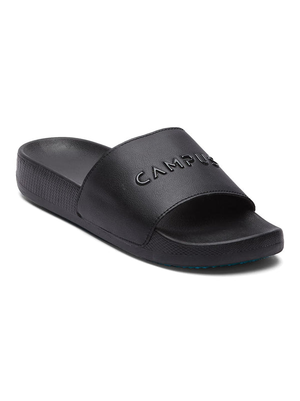 SL-457 Black Men's Slides
