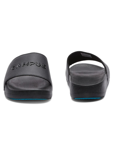 SL-457 Black Men's Slides