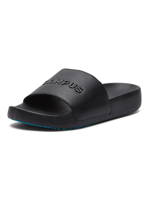 SL-457 Black Men's Slides