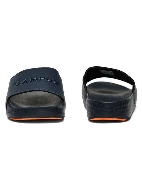 SL-457 Navy Men's Slides