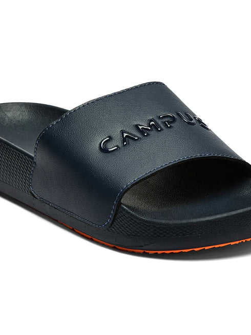 SL-457 Navy Men's Slides