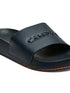 SL-457 Navy Men's Slides