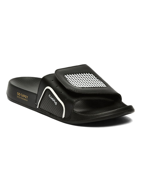SL-461 Black Men's Slides