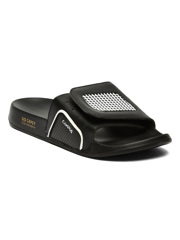 SL-461 Black Men's Slides