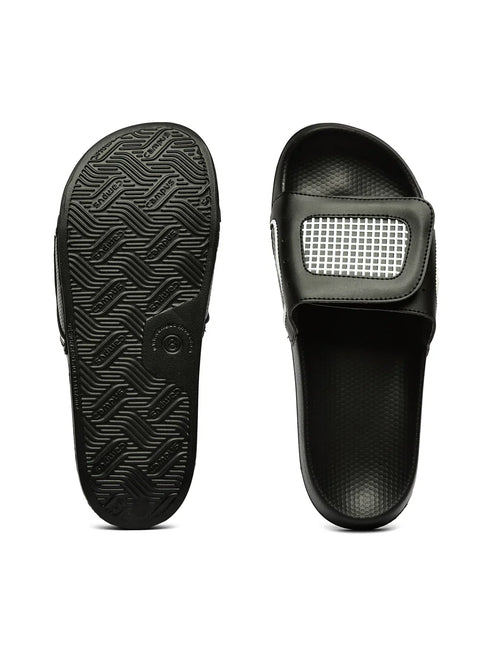 SL-461 Black Men's Slides
