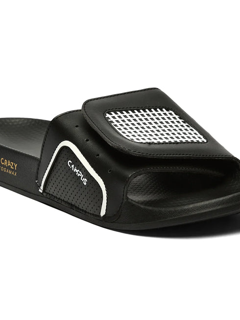SL-461 Black Men's Slides