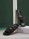 SL-473 Black Men's Slides