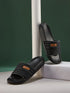 SL-473 Black Men's Slides