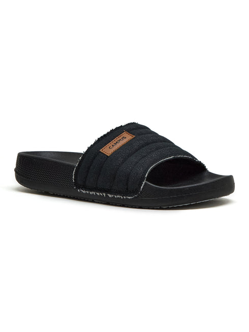 SL-473 Black Men's Slides