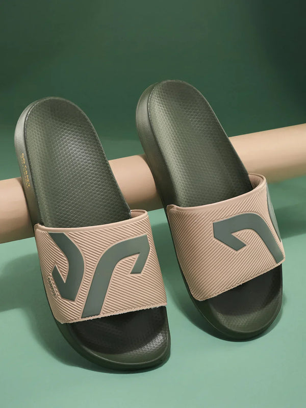 SL-475 Beige Men's Slides