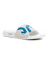 SL-475 White Men's Slides