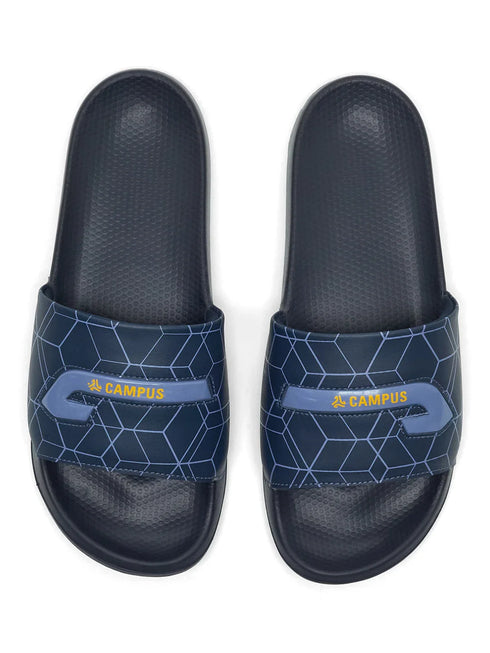 SL-477 Navy Men's Slides