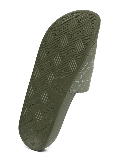 SL-477 Olive Men's Slides