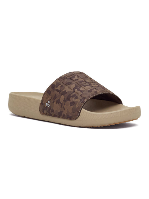 SL-478 Brown Men's Slides