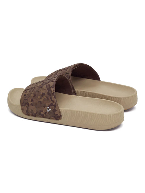 SL-478 Brown Men's Slides