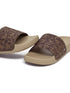 SL-478 Brown Men's Slides