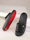 SL-479 Black Men's Slides