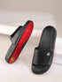 SL-479 Black Men's Slides