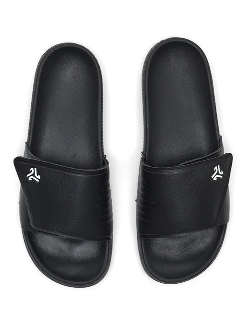 SL-479 Black Men's Slides
