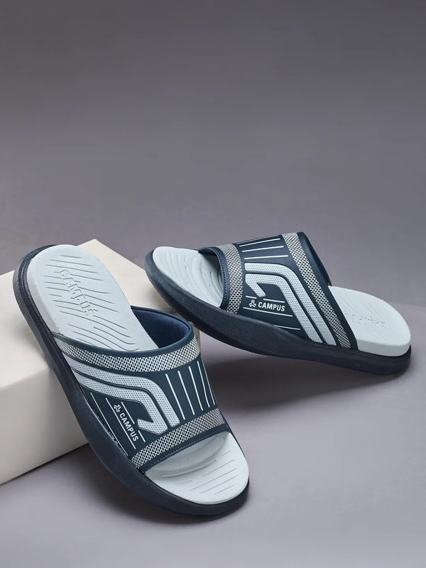 SL-482 Navy Men's Slides