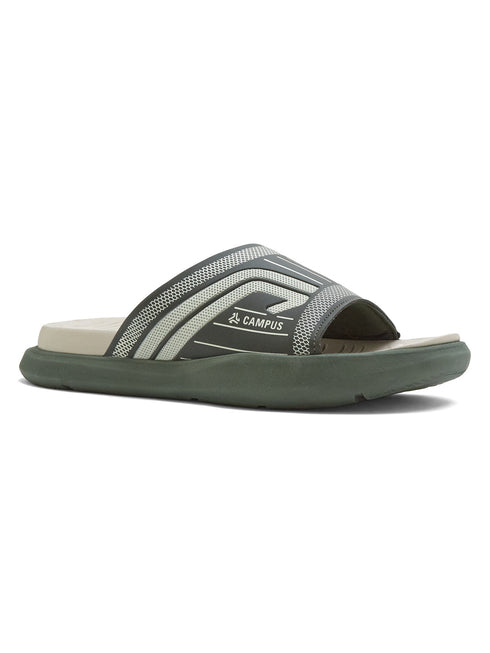 SL-482 Olive Men's Slides