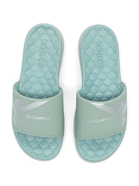 SL-489L Green Women's Slides