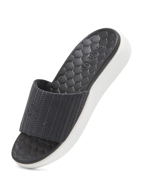 SL-491L Black Women's Slides