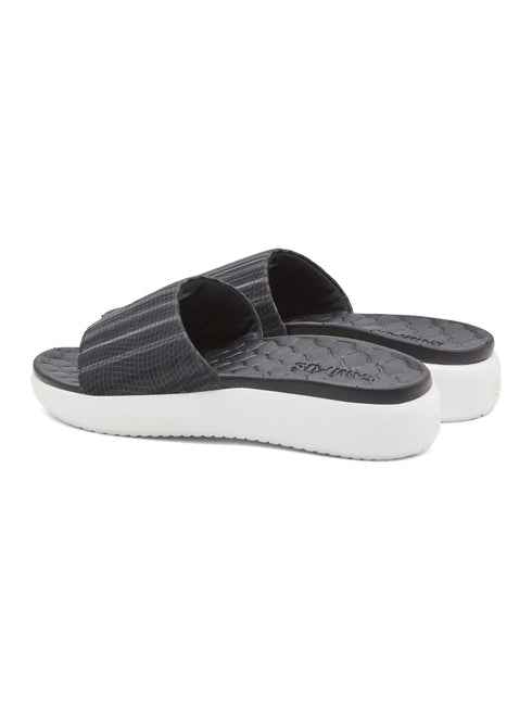 SL-491L Black Women's Slides