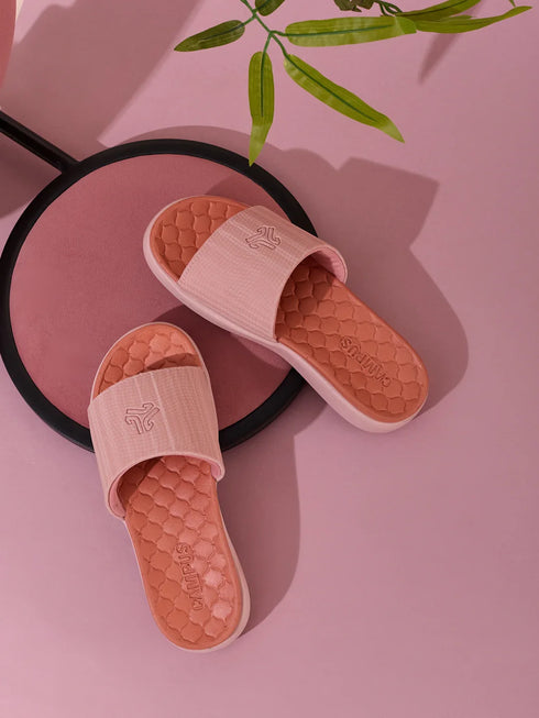 SL-491L Peach Women's Slides