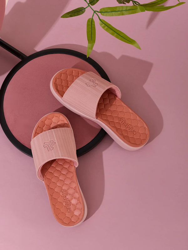 SL-491L Peach Women's Slides