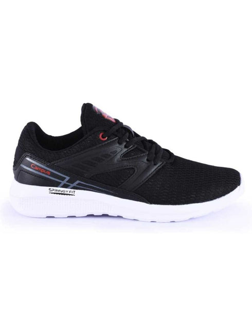 SLIDO Black Men's Running Shoes