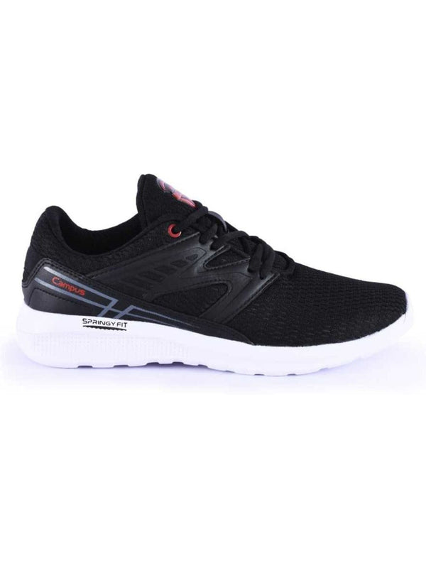 SLIDO Black Men's Running Shoes