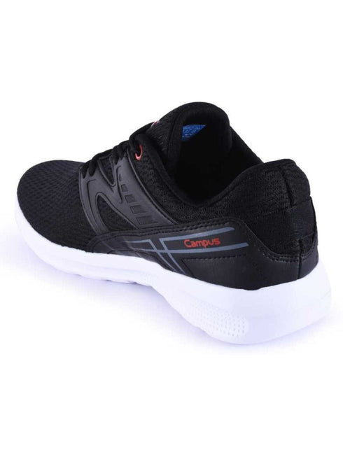 SLIDO Black Men's Running Shoes