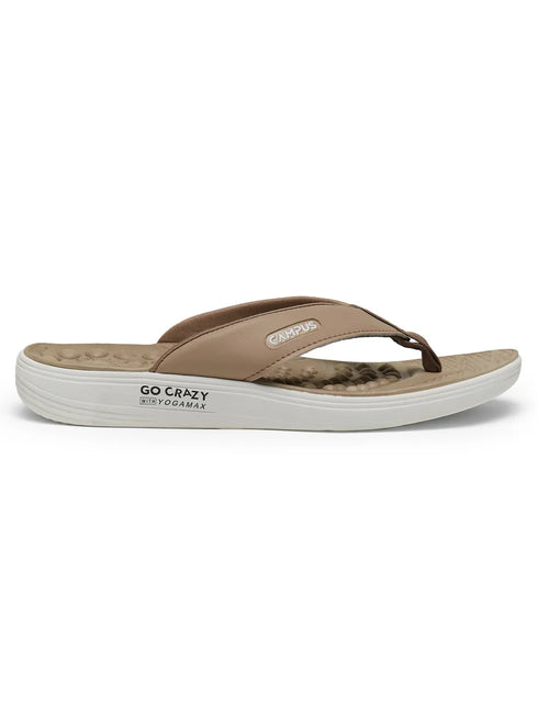 SL-418LA Beige Women's Flip Flops
