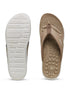SL-418LA Beige Women's Flip Flops