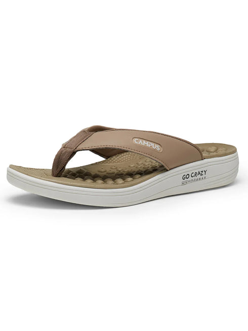 SL-418LA Beige Women's Flip Flops