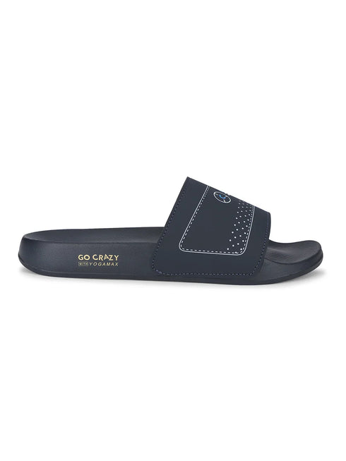 SL-436A Navy Men's Slides