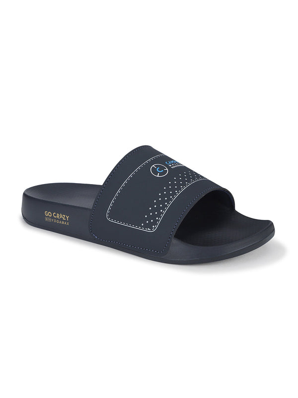 SL-436A Navy Men's Slides