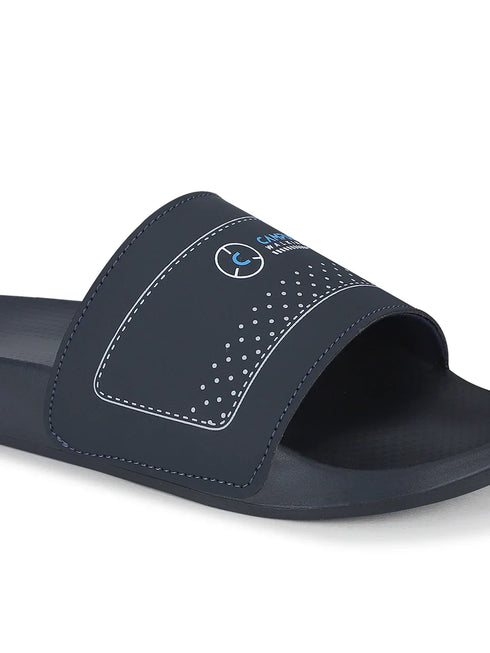 SL-436A Navy Men's Slides