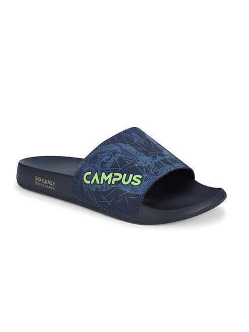 SL-437 Navy Men's Slippers