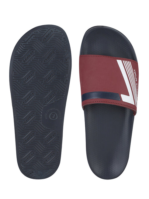 SL-439 Maroon Men's Slippers